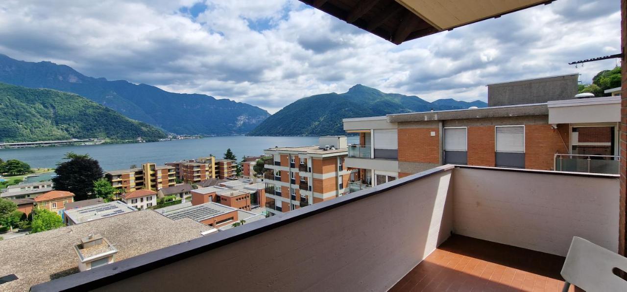 Melide Apartments Lake Lugano Close To Swissminiatur Exterior photo